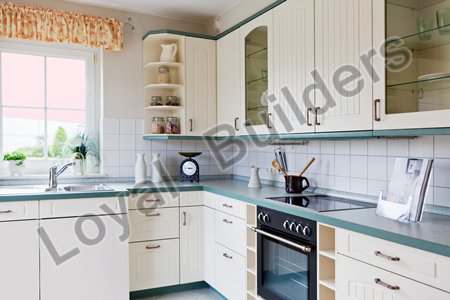 interior of modern kitchen